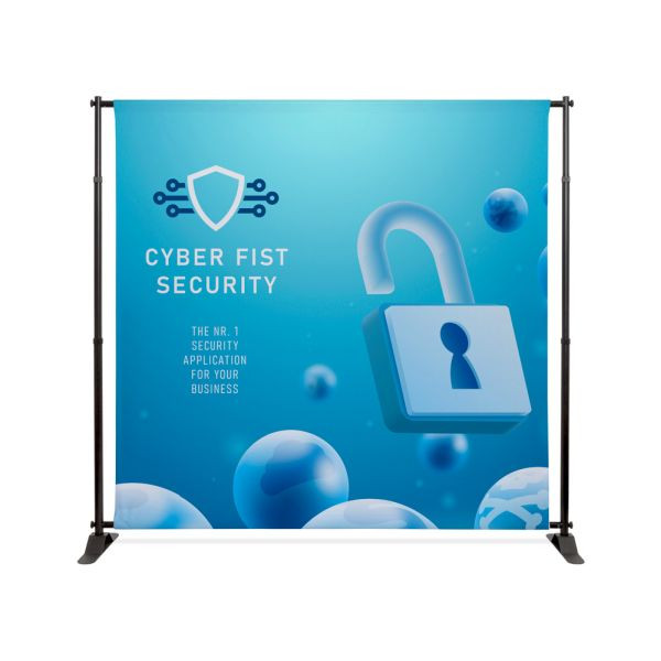 Showdown Displays FleX Wall Druck 140X235 cm Softstrick, FLW140X235G