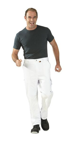 Planam Canvas 320 Bundhose, reinweiß/reinweiß, Größe 50, 2122050
