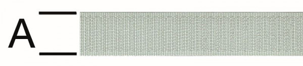 Vormann Klettband selbstklebend 20mm Haken weiß, VE: 40 Meter, 008584200W