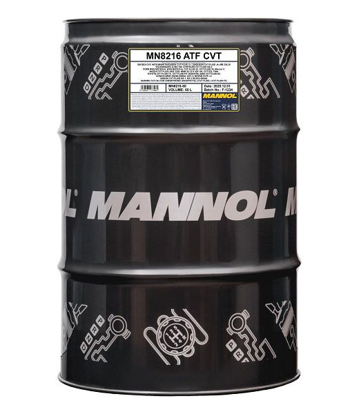 MANNOL Getriebeöl 8216 ATF CVT, VE: 60 l, MN8216-60