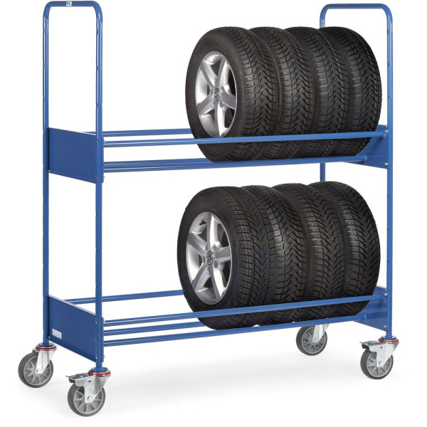Fetra Reifenwagen, Ladefläche 1.420 x 600 mm, Gesamttragkraft: 250 kg, 4586