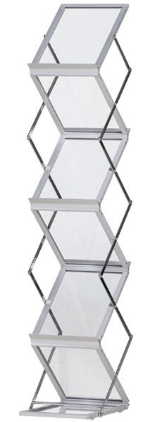 Showdown Displays Prospektaufsteller Zick-Zack Acryl, BHZZA