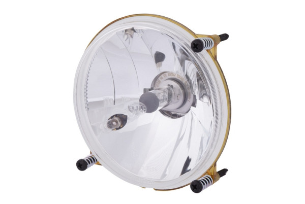 HELLA Halogen/FF-Hauptscheinwerfer, M133, 12V, rund, Referenz: 12.5, Einbau, SAE/E4 10198/ECE, Flachstecker, rechts/links, 1A3 996 162-021