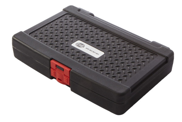 HELLA Crimpzangeneinsatz-Set, Material Werkzeuggriff: Kunststoff, schwarz, Basic, Set, 8PE 863 807-801