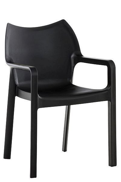 CLP Gartenstuhl DIVA, schwarz, 1032701, 4250420202959