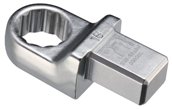 SW-Stahl Einsteck-Ringschlüssel, 18 mm, 03858L, 4033592087285