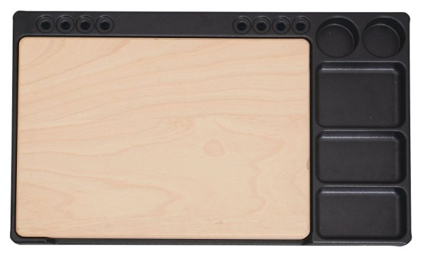 GEDORE Holzplatte ab 04/2014, 563 x 409 mm, Einlegen in Kunststoff-Deckel, 2879883