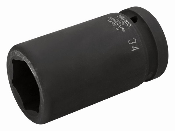 Bahco 1" Kraft-Steckschlüssel-Einsatz, 6kant, lang, SW 55 mm, K9506M-55