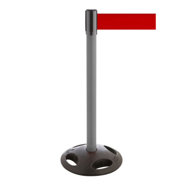 Stein HGS Personenleitsystem -P-Line Maxi-, anthrazit, rot, mit magnetischem Gurtendstück, 34175a-0104