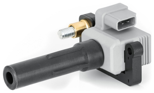 HELLA Zündspule, 4-polig, Verteilerzündspule, geschraubt, 5DA 230 036-021