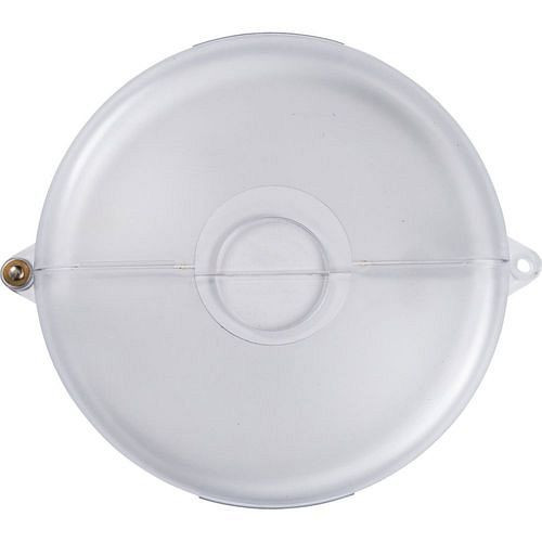 DENIOS Absperrvorrichtung für Durchgangsventile, 165 bis 254 mm, transparent, 311953