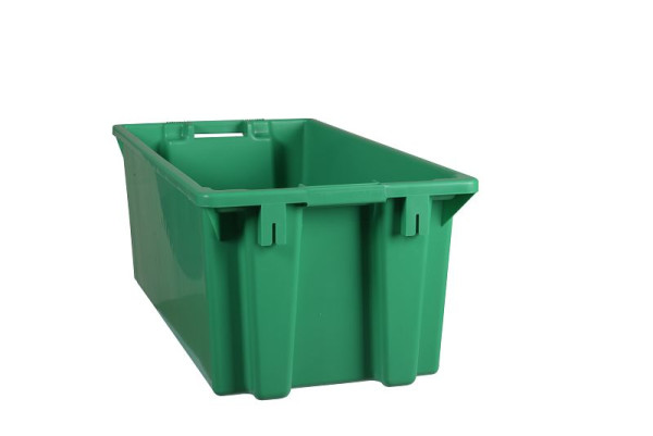 Plastipol-Scheu K 400/80 POLYBOX PP GRÜN, 800 mm x 400 mm x 300 mm, 28480017