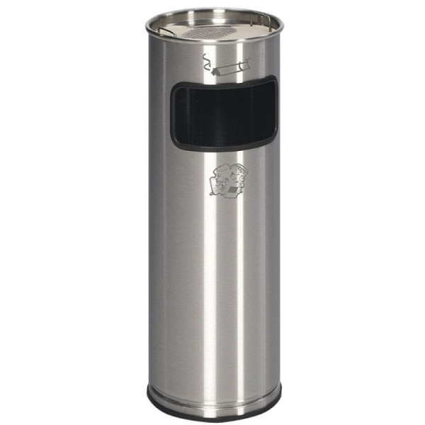 Stein HGS Kombiascher -Cubo Osana-, 1 Einwurföffnung/, Einsatz aus Stahl /, 16,7 Liter/230x660 mm, 16733