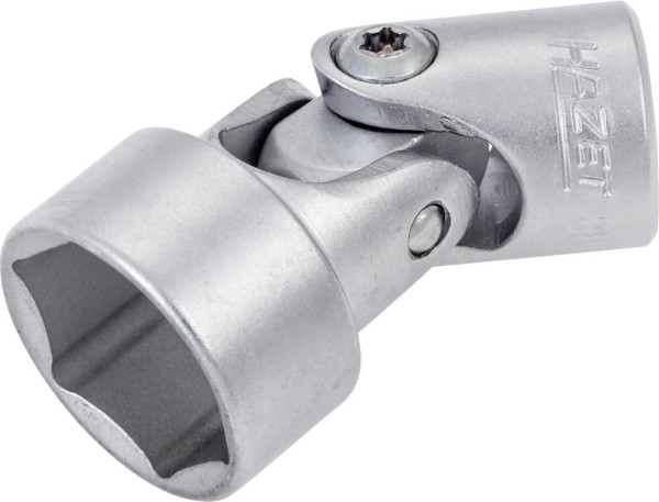 Hazet Gelenk Steckschlüsseleinsatz, Sechskant, Vierkant hohl 10 mm (3/8 Zoll), Außen-Sechskant-Tractionsprofil, 19 mm, 880G-19