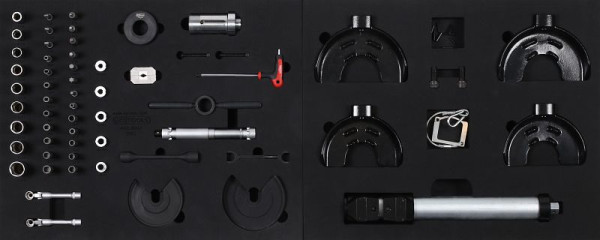 KS Tools MODULO Systemeinlagen-Satz für Stossdämpfer, 61-teilig, 440.9061