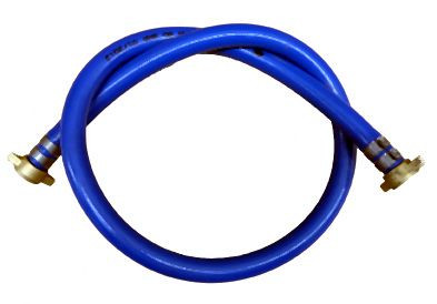 Ebinger 1m PVC-Pflanzenschutzschlauch 10mm ID - max. 40bar, 1/2" IG - 1/2"IG, 130.104