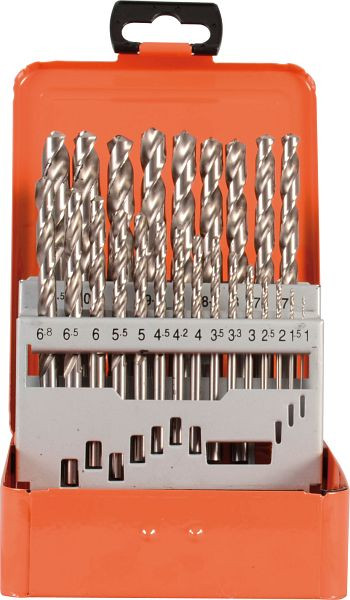 Projahn Bohrerkassette HSS-G TURBO 24 teilig 1-10,5/0,5mm, Kernlochmasse: 3.3, 4.2, 6.8, 10.2, 60424