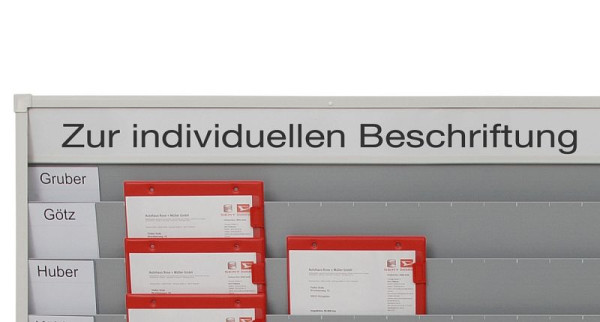 Eichner Indexstreifen für Planungstafel, Bedruckung: unbedruckt, 9035-00194