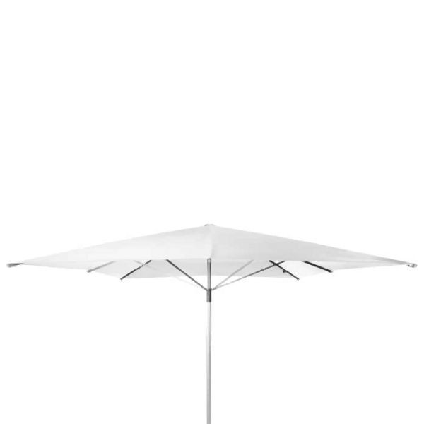 doppler TELESTAR 4x4m - Rohr 65mm, Design 808 weiß, mit Windventil, ohne Volant, 468701MWOV808