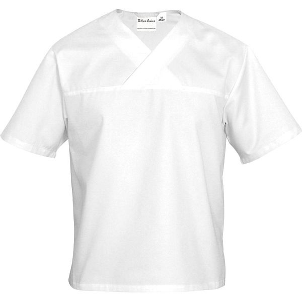 Nino Cucino Kochshirt kurzarm, weiß, GrößeXL, HB2605004