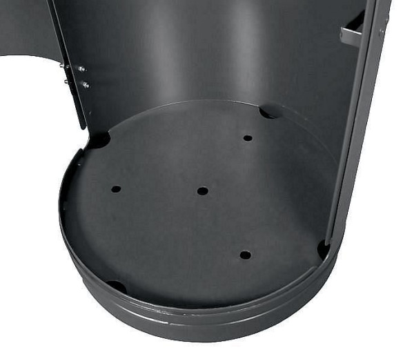 Renner Stand-Abfallbehälter ca. 60 L, zum Aufschrauben, feuerverzinkt und pulverbeschichtet, kobaltblau, 7094-00PB 5013