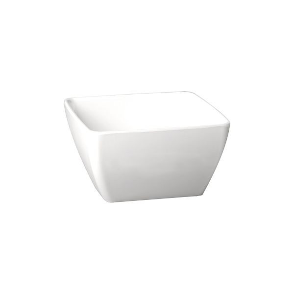 APS Schale -FRIENDLY BOWL-, 12,5 x 12,5 x 6,5 cm, PET, weiß, 0,4 Liter, 79002