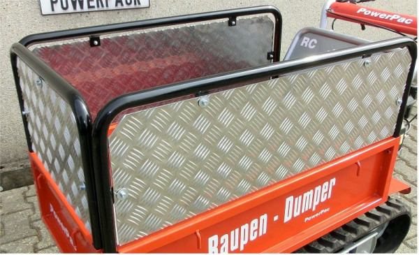 PowerPac Bordwanderhöhung, Set 3 Riffelbleche für RC360 und RC450, RCL029500