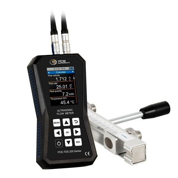 PCE Instruments Ultraschall-Durchflussmessgerät, PCE-TDS 200 SR Sensoren, PCE-TDS 200 SR