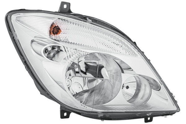 HELLA FF/Halogen-Hauptscheinwerfer - für u.a. Mercedes-Benz Sprinter 3,5-T Box (906) - ECE/CCC - für Rechtsverkehr - rechts, 1EB 247 012-021