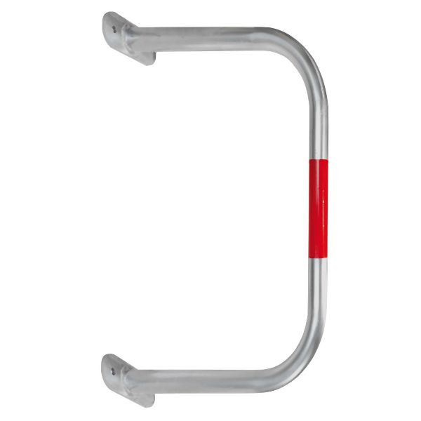 Moravia Wandschutzbügel SafeWall, feuerverzinkt, 750 x 600 mm, zum Aufdübeln, 327816