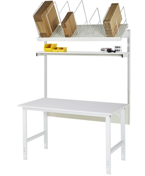 RAU Packtisch Komplettset 01, AT-Tom, B1500 x T1000, M-Platte, 06-625M10-15-VP01.12