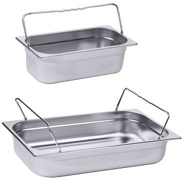 Contacto GN-Behälter 1/3, 150 mm mit Bügelgriffen, 6713/150