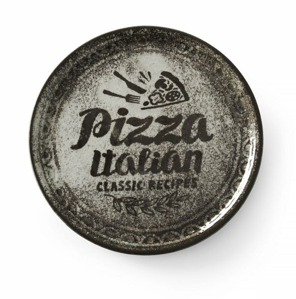 Hendi Pizzateller Recipe Collection Schwarz, 330 mm, 778937