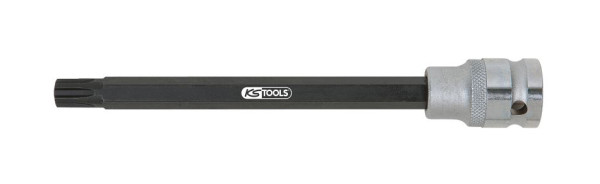 KS Tools 1/2" Bit-Stecknuss für RIBE-Schrauben, extra lang, M10, 515.1281
