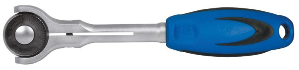 SW-Stahl Umschaltknarre, 1/4", Drehkopf, Chrom-Vanadium-Stahl, mit 220° stufenlos drehbarem Ratschenkopf, 05791L