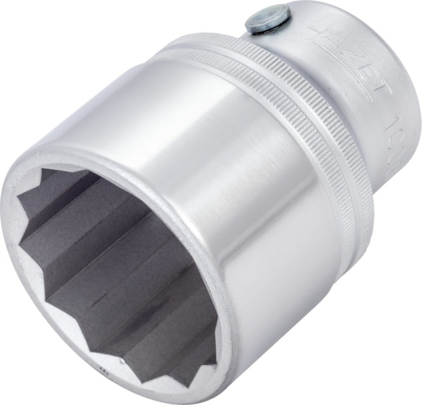 Hazet Steckschlüsseleinsatz, Doppelsechskant, Vierkant hohl 20 mm (3/4 Zoll), Außen-Doppel-Sechskant Profil, 1.5/8 ", 1000AZ-1.5/8