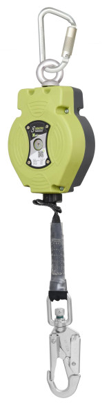 Kratos HELIXON Polyestergurtband, Höhensicherungsgerät mit automatischem Rückzug 3,5 m, Nur für den vertikalen Gebrauch, FA2050403B