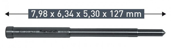 Karnasch Auswerferstift 7,98x6,34x5,30x127mm, VE: 6 Stück, 201433