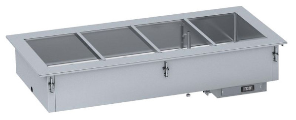 CombiSteel Einbau Bain-Marie 2/1 - Manuelle Wasserbefüllung, Breite (mm): 790, 7495.0310