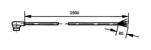 HELLA Anschlussleitung, Außenspiegel, mit einem Stecker, 6-polig, beidseitig, 8KA 562 671-002