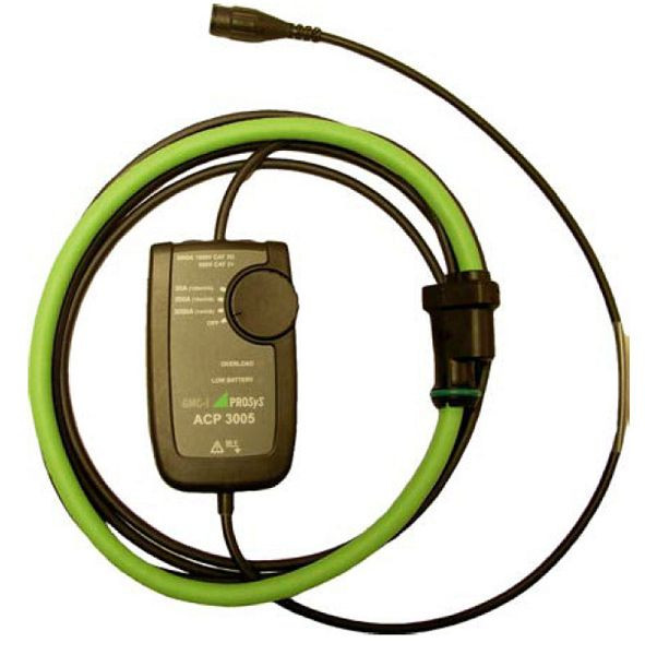 Gossen Metrawatt Rogowski-Stromsensor, dreiphasig, 2m, Durchmesser 194mm, Messbereiche 30/300/3000A, 9V für SINEAX CAM, 169434