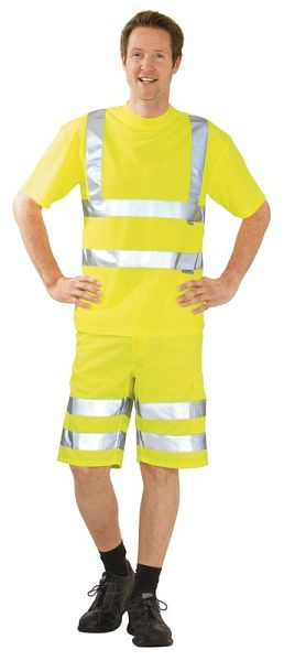 Planam Warnschutz T-Shirt, uni gelb, Größe S, 2096044