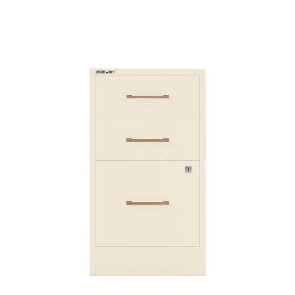 Bisley Home Filer, 2 Universal-, 1 HR-Schublade, Eichengriff, 625 reinweiß, PFA3OH625