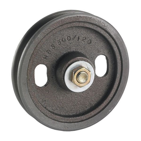 Dörner + Helmer Torrolle aus Grauguss 105 mm, Tragkraft 75 kg, 700304