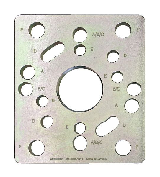 GEDORE KL-1005-1111 Adapterplatte, 3246043, 4046459169130