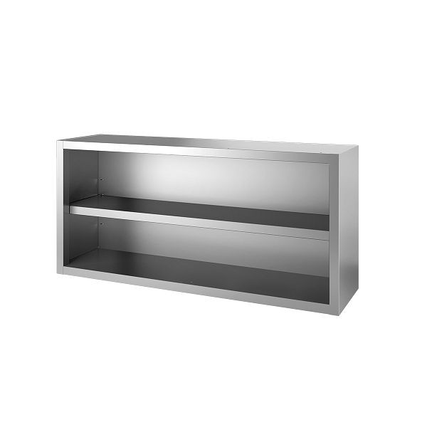 Vaiotec TOPLINE Wandhängeschrank 400 / offen, abgerundete Ecken, 80x40x66 cm, 10838