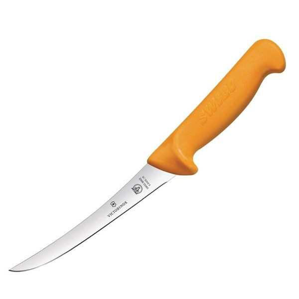 Swibo gebogenes Ausbeinmesser 16,5cm, Edelstahlklinge, L142