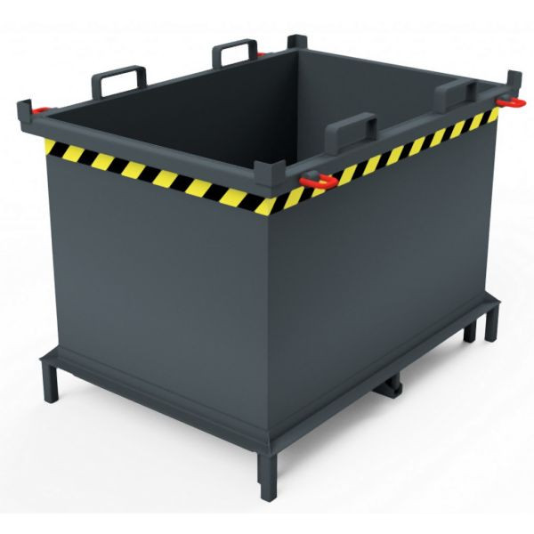 Bartels Klappbodenbehälter Typ KB 2000 - Füsse, 116.305.100