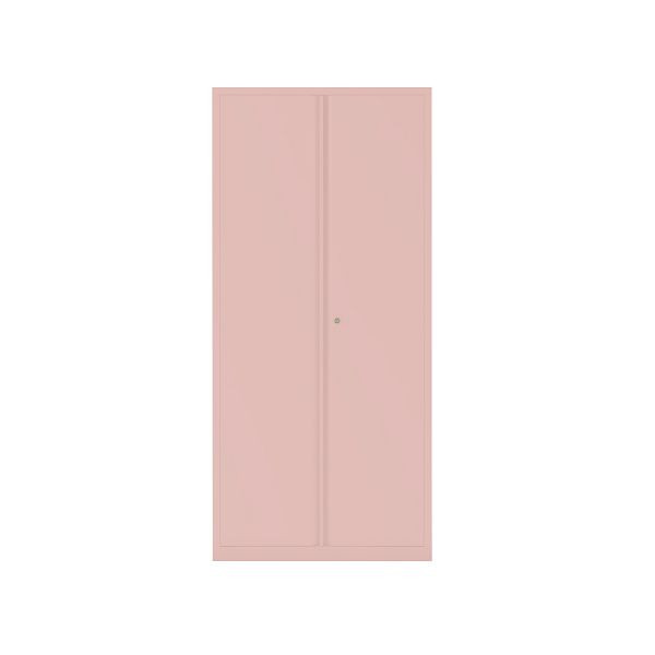Bisley Essentials Flügeltürenschrank, Höhe 1970-1994 mm, 620 pastellpink, YECB09194S620