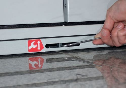 asecos Unterbausockel 30 mm, für Säuren- und Laugenschrank SL 62, 158071